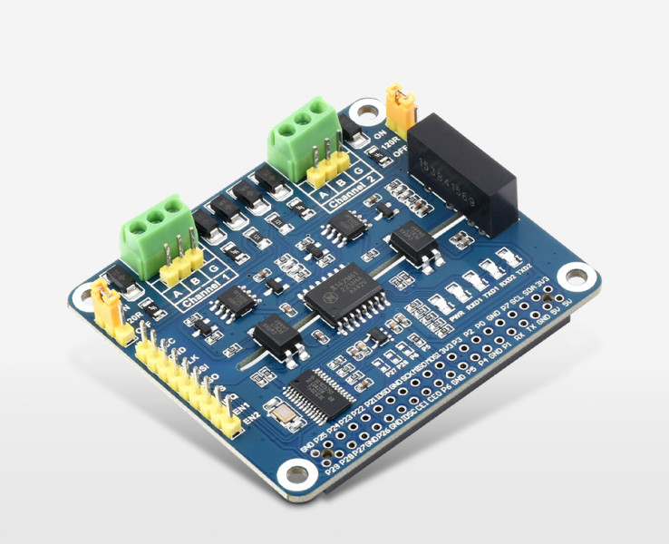 WaveShare 2-CH RS485 HAT 【17221】RaspberryPi用 2チャンネル