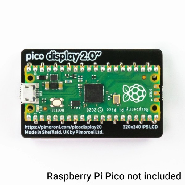 Pimoroni PIM580 Pico Display Pack 2.0