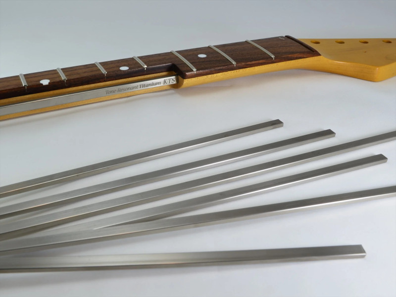 最新 Titanium TRB-450 KTS Neck 450mm(Guitar) Bar Reinforcement ギターアクセサリ