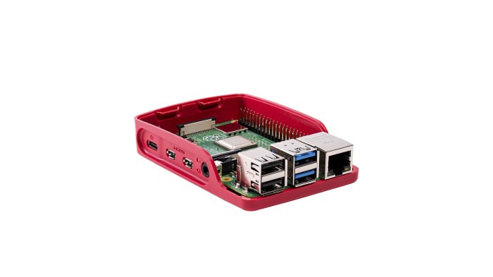 Raspberry Pi Pi4-Case-RW 【ケース】Raspberry Pi 4 公式ケース (Red